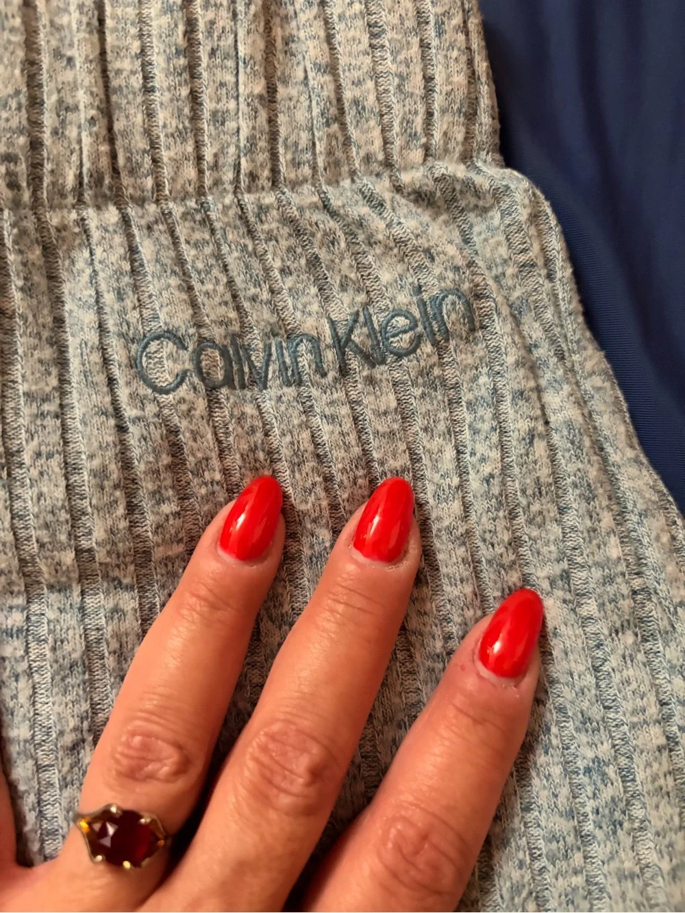 Calvin Klein soft ribbed